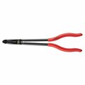 Teng Tools 10 Inch Long Reach 90 Degree Bent/Curved Nose Plier AT094